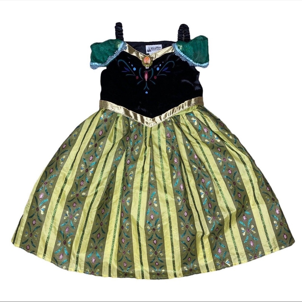Authentic Disney Parks Frozen Princess Anna Coronation Day Gown Costume